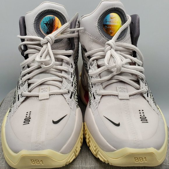 Nike Air Zoom G.T. Jump Vast Men\'s Size 6.5 Grey Gunsmoke Lemon Wash CZ9907-002 main image 5
